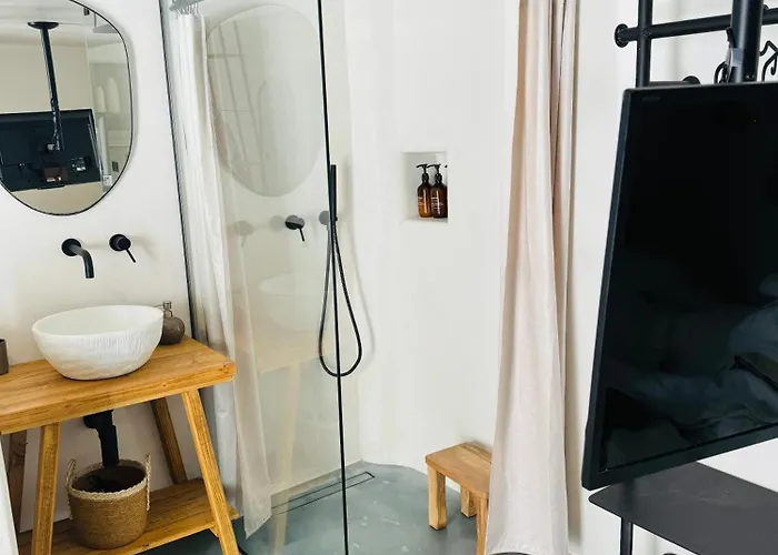 בית נופש Amazing Luxury House In Chora Mykonos Town